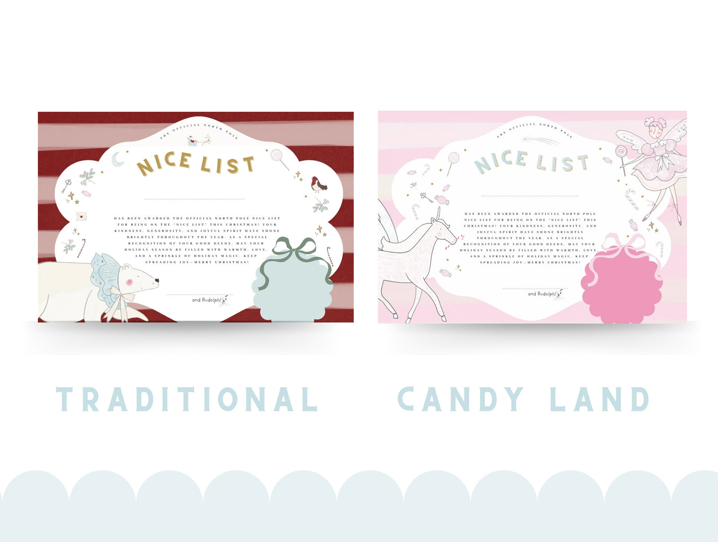 Nice List & Stocking Tag Bundle