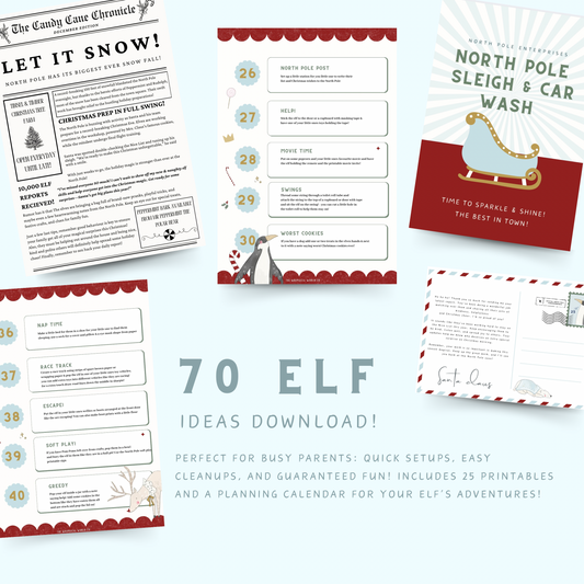 70 Elf ideas digital download